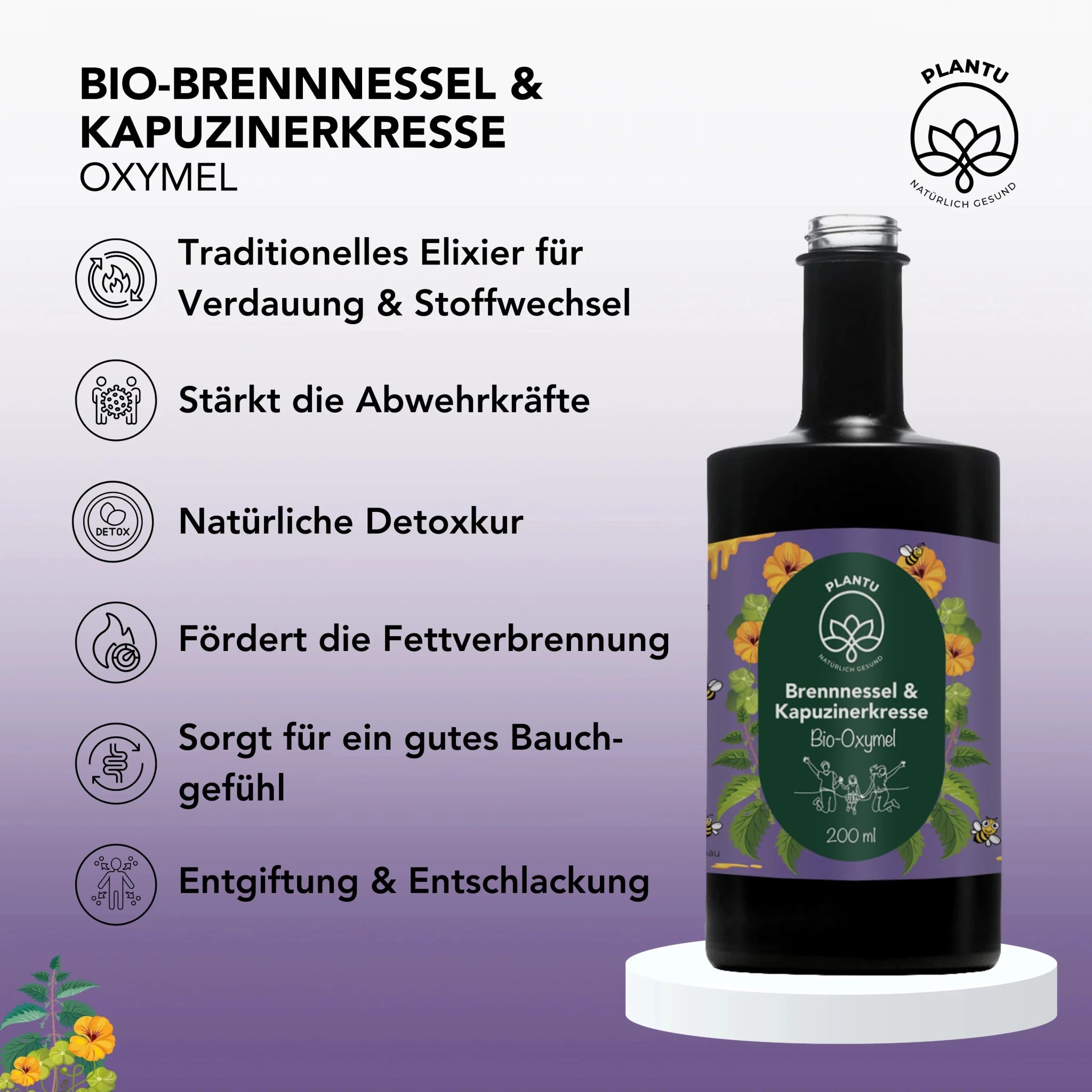 BIO-Brennnessel & Kapuzinerkresse Oxymel - Chrambl