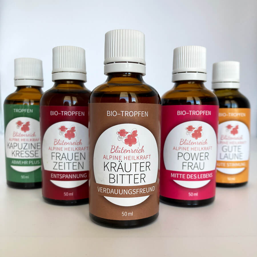 Bio Tropfen "Kräuterbitter - Verdauungsfreund" - Chrambl
