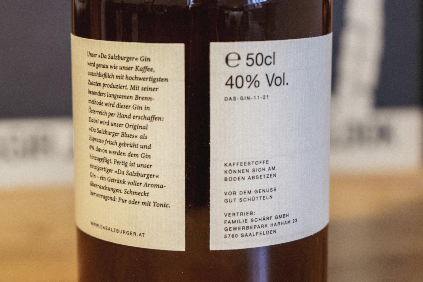 Da Salzburger® Kaffee Gin - Chrambl