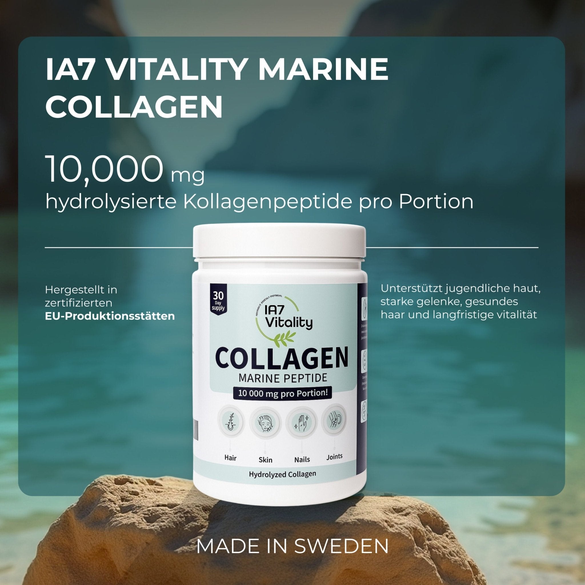 Marine Kollagenpulver – Doppelpack (2 × 300g) - Chrambl