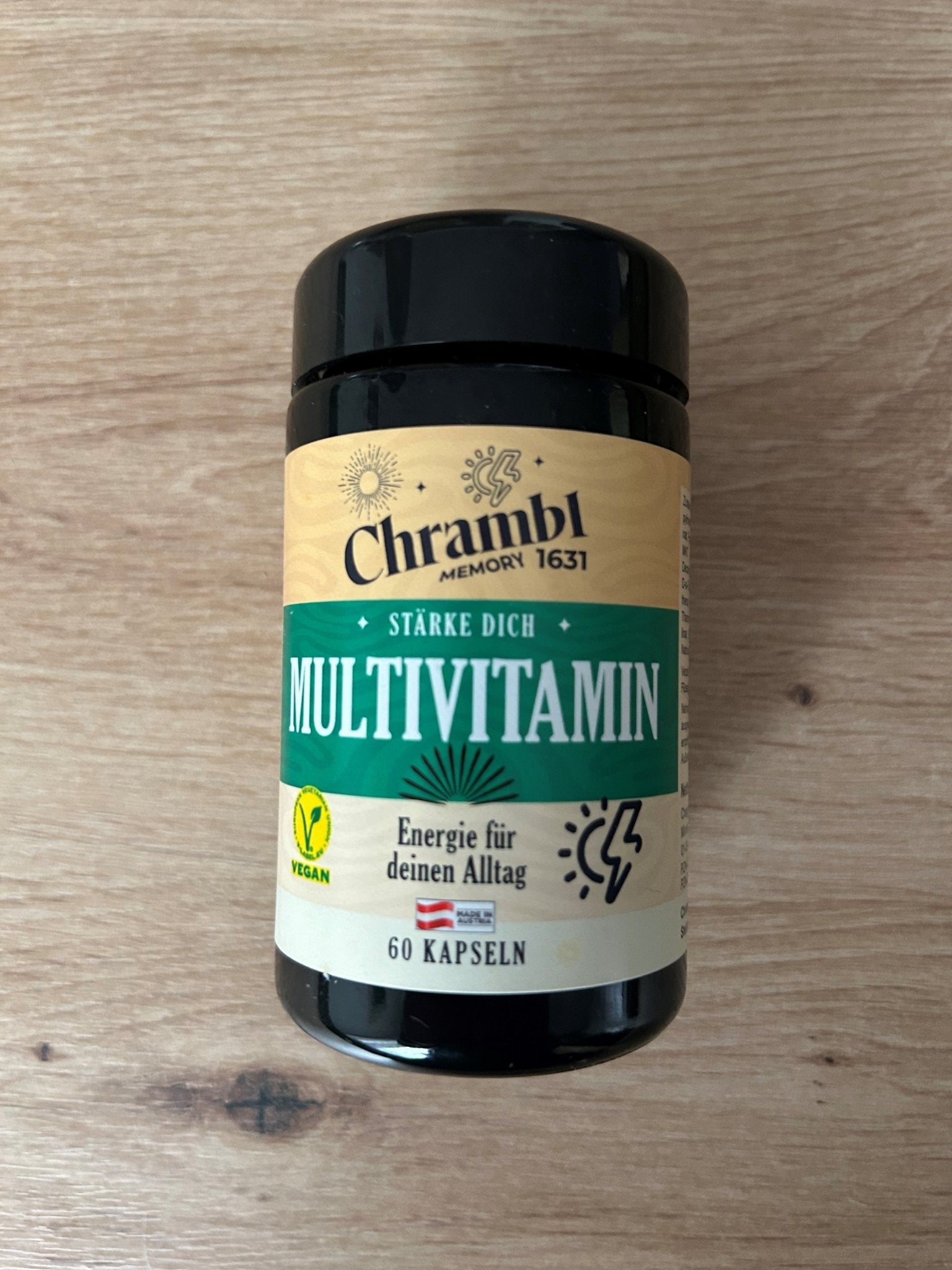 Multivitamin "Stärke Dich" - 60 Kapseln. Energie für deinen Alltag - Chrambl
