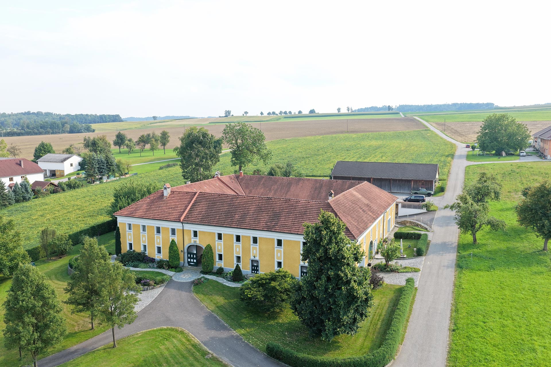 Standort Chrambl in freier Natur am Bauernhof