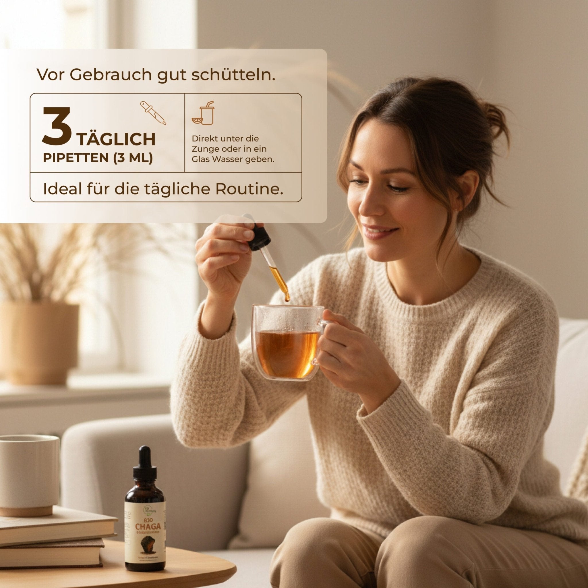 Bio Chaga Flüssigextrakt 100 ml - Chrambl