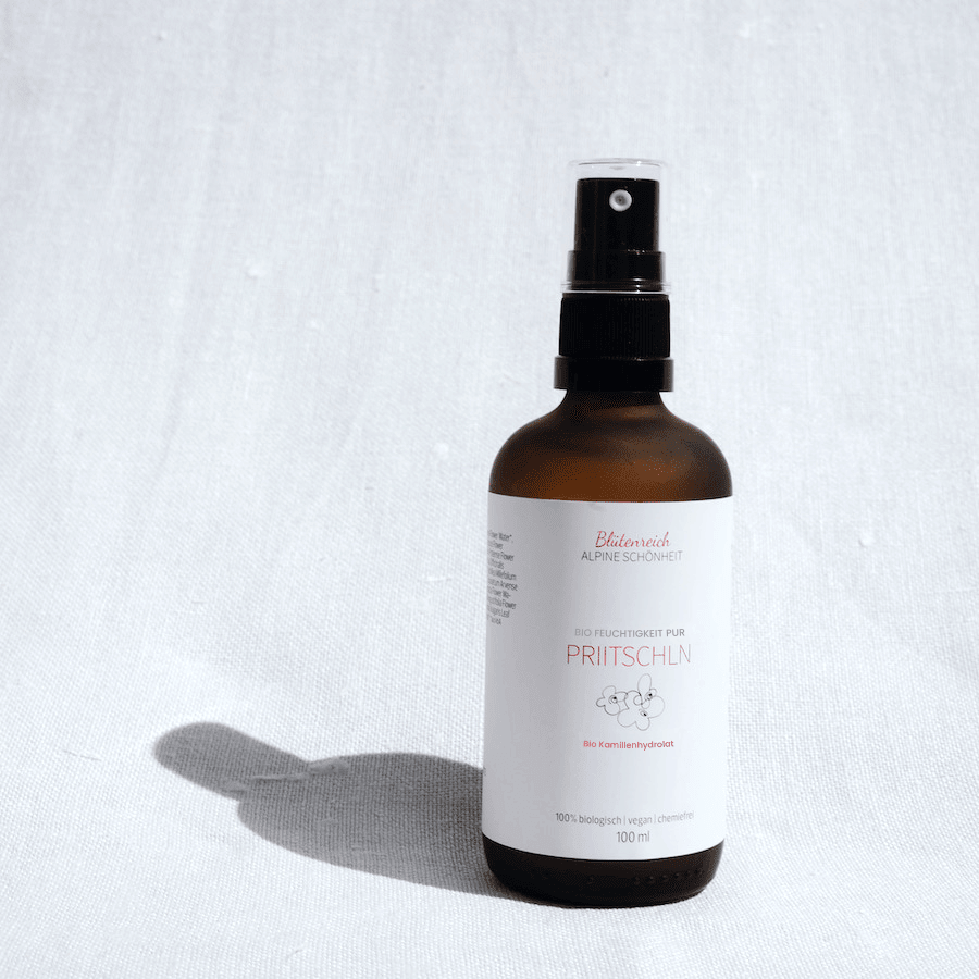 Bio Feuchtigkeit PUR "Priitschln" Bio Kamillenhydrolat - Chrambl
