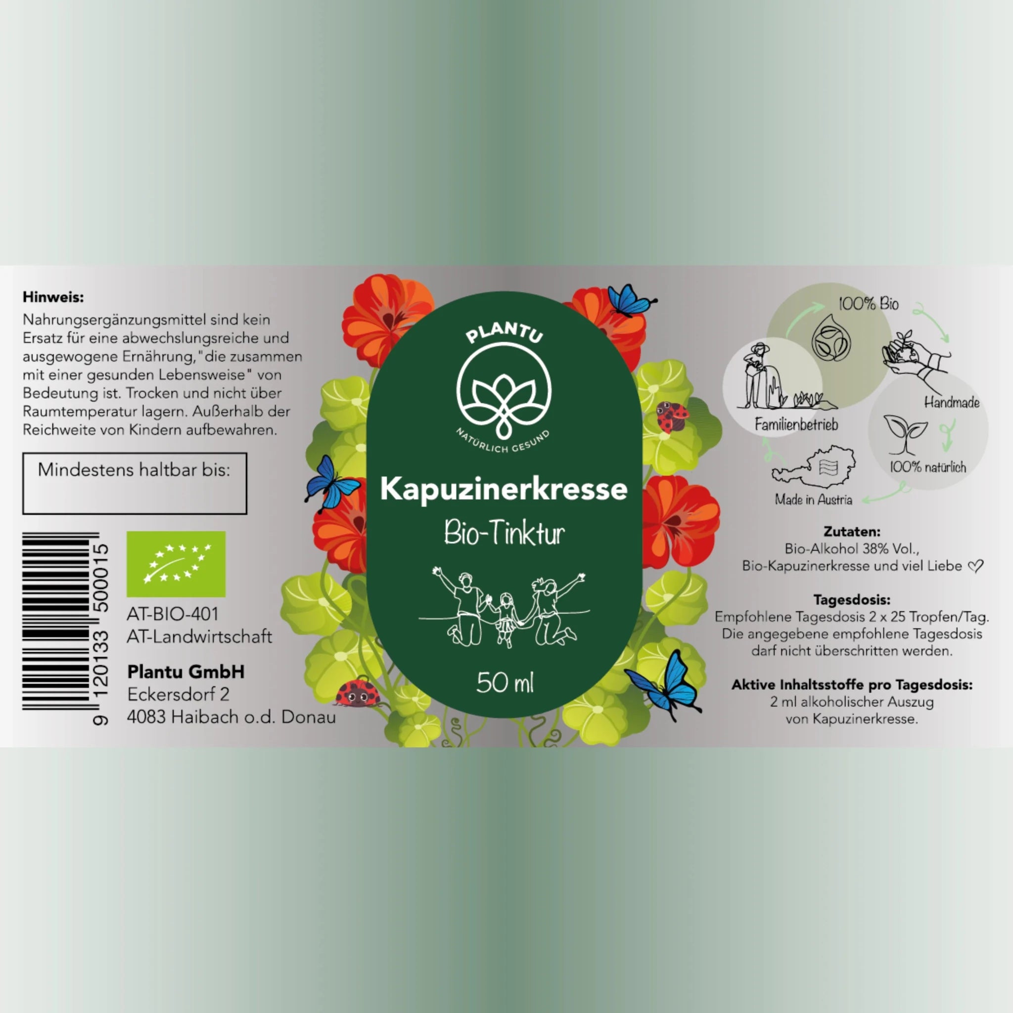 BIO-Kapuzinerkresse Tinktur - Chrambl