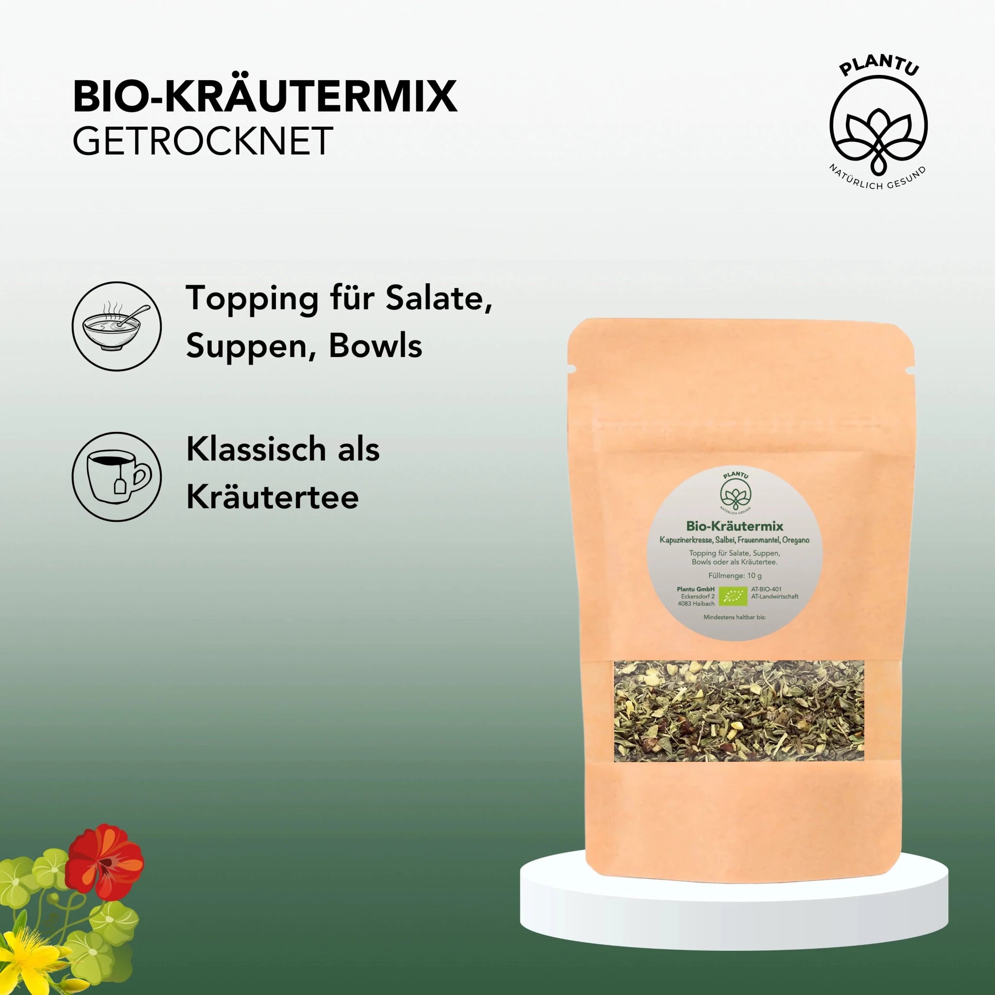 BIO-Kräutermix getrocknet, 10g - Chrambl