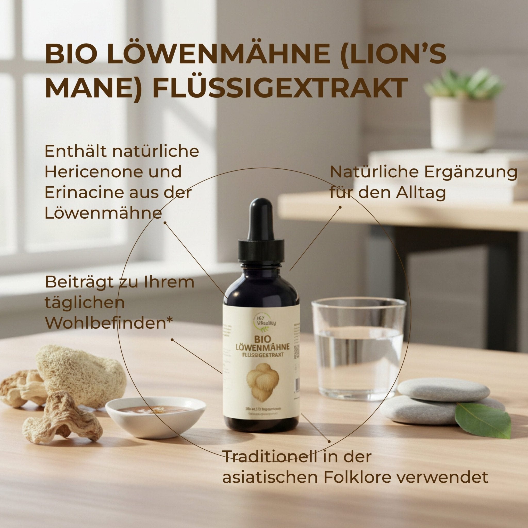 Bio Löwenmähne Flüssigextrakt 100 ml - Chrambl