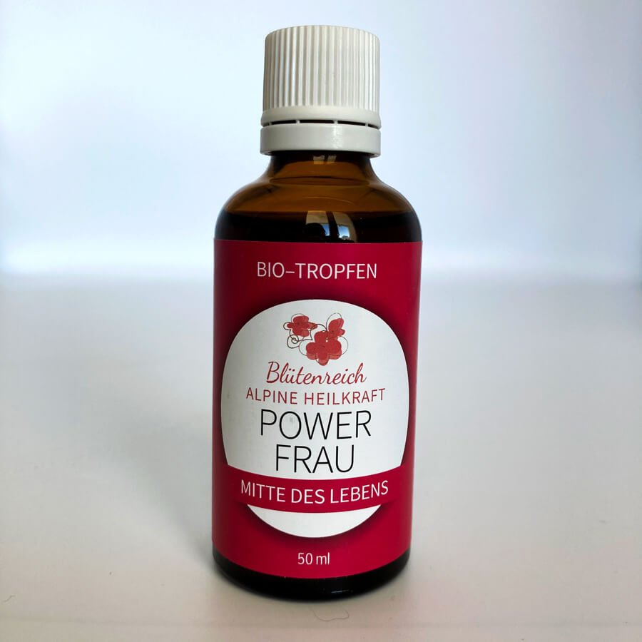 Bio Tropfen "Power Frau - Mitte des Lebens" - Chrambl