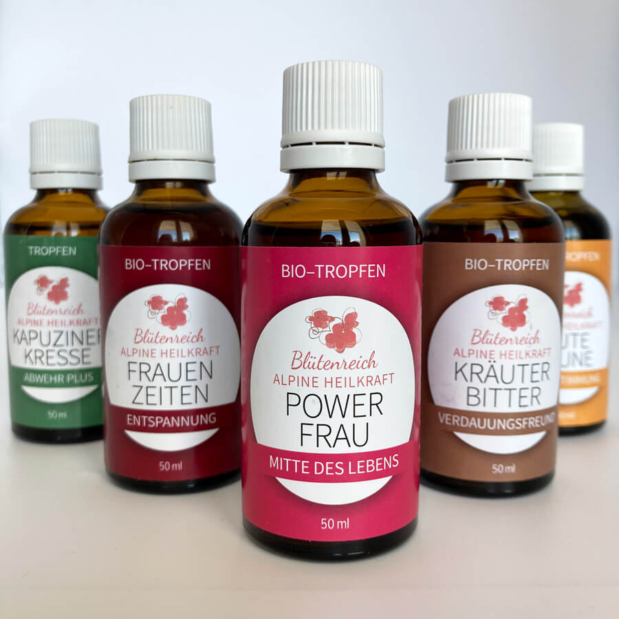 Bio Tropfen "Power Frau - Mitte des Lebens" - Chrambl