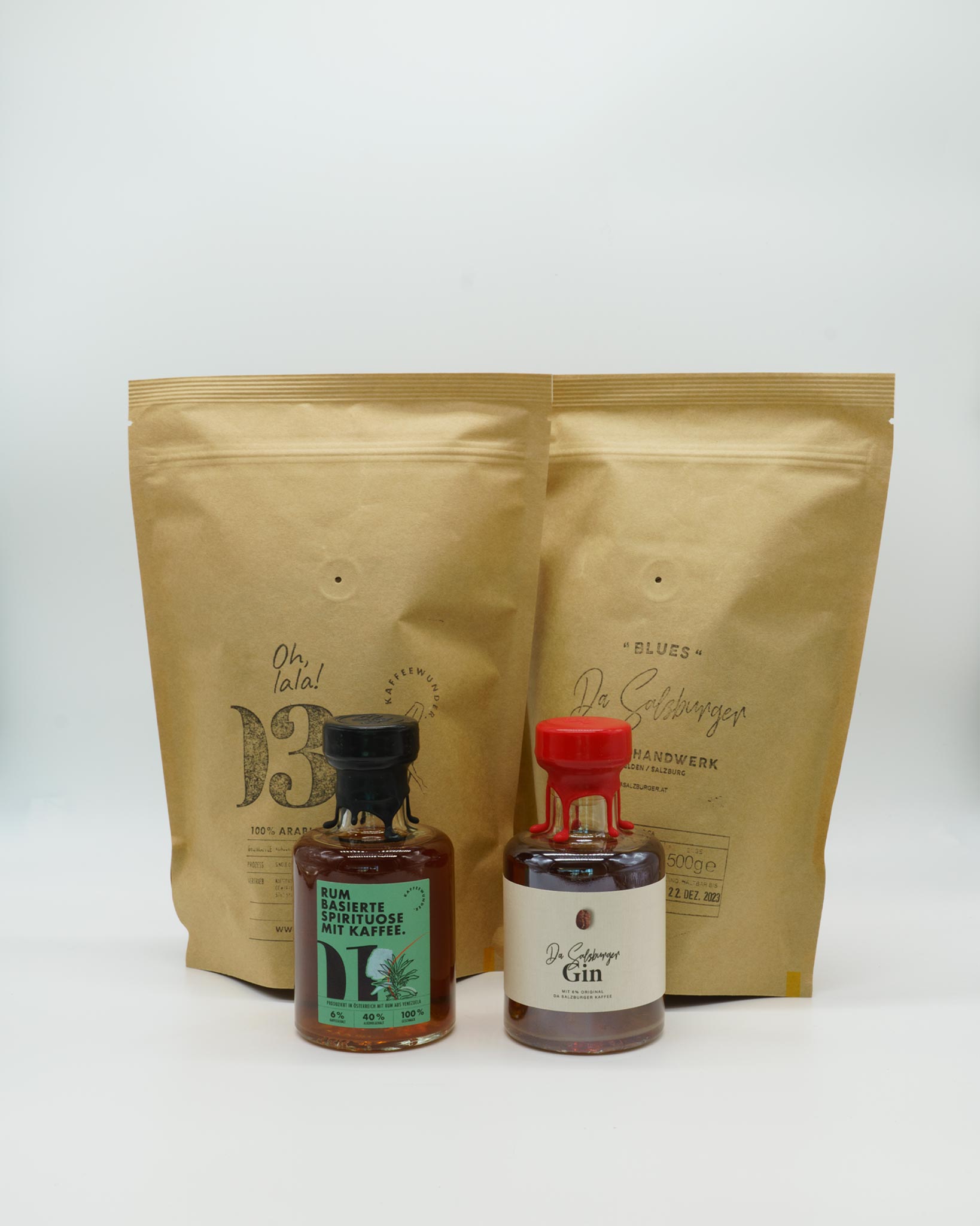 Kaffeewunder & Da Salzburger Kaffee & Spirituosen - Paket - Chrambl