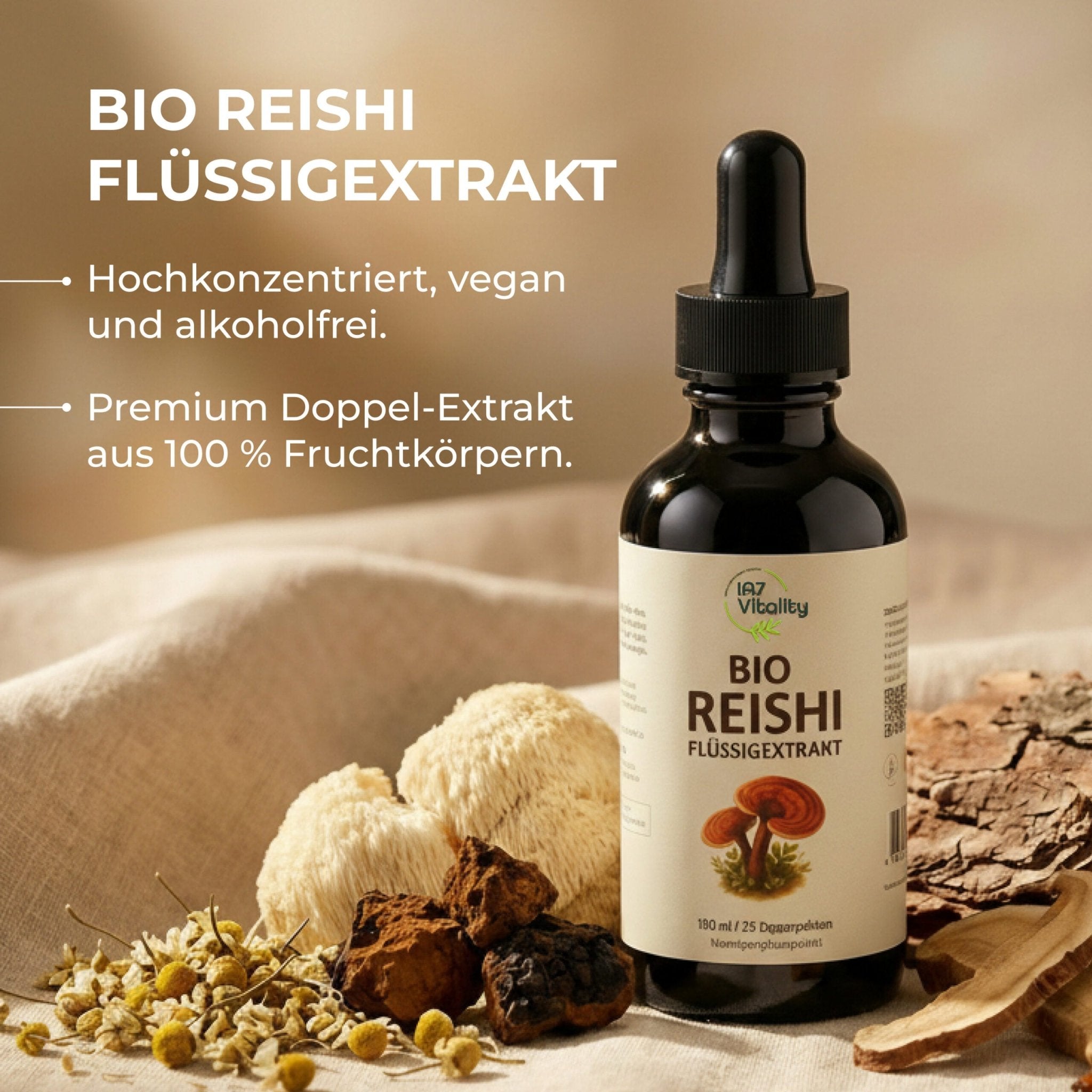 Pilz-Komplex, Reishi & Marine Kollagen - Chrambl
