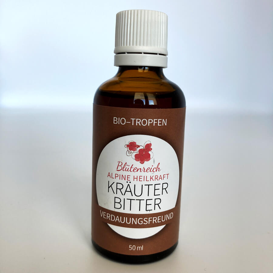 Bio Tropfen "Kräuterbitter - Verdauungsfreund"